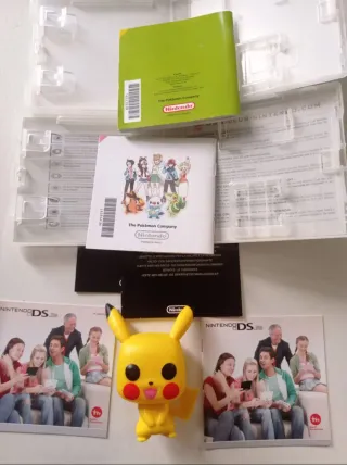 Pokémon Ranger y blanco cajas y manuales original