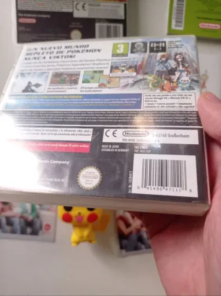 Pokémon Ranger y blanco cajas y manuales original