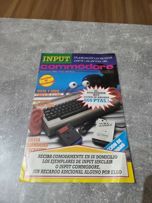 Coleccion Revista INPUT Sinclair Septiembre 1985