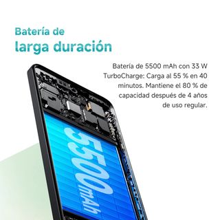 Móvil Xiaomi Redmi Note 14 8-256 NFC Negro Nuevo