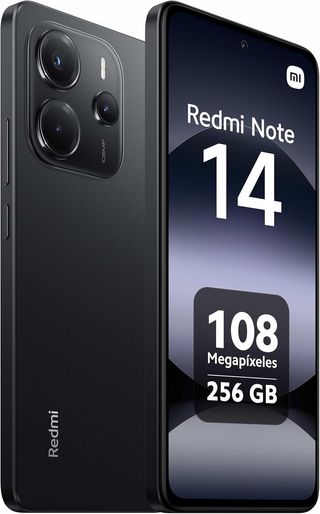 Móvil Xiaomi Redmi Note 14 8-256 NFC Negro Nuevo