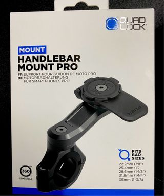Kit quadlock Pro con antivibracion y adaptador