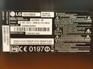 Televisor LG 42 42LF652V