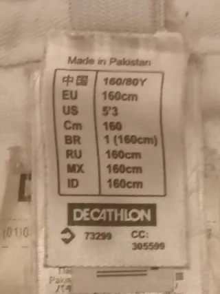 Kimono Karate Infantil Blanco Outshock 160 cm