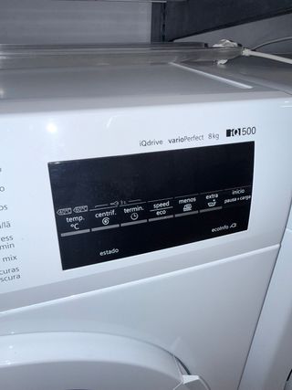 Lavadora Siemens 8kg con garantía