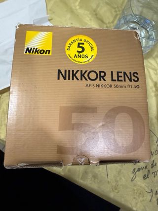Objetivo Nikon AF-S NIKKOR 50mm f/1.4G