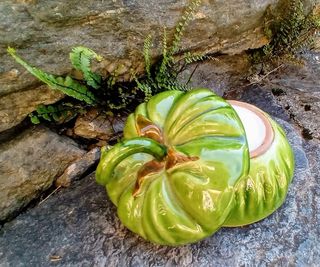 Salsiera pomodoro arte majolica Italiana '70