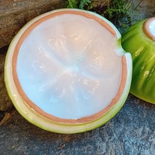 Salsiera pomodoro arte majolica Italiana '70