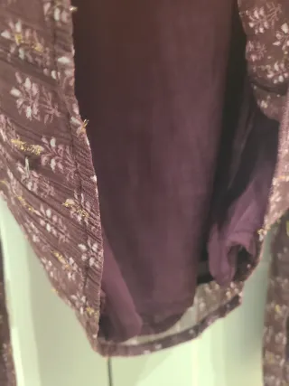 Blusa Brownie hombros descubiertos talla XXS