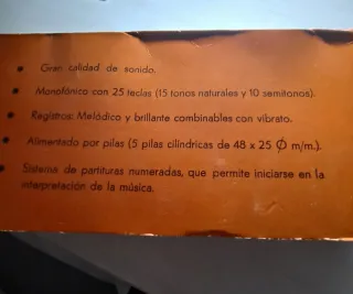 Órgano Electrónico Juguete