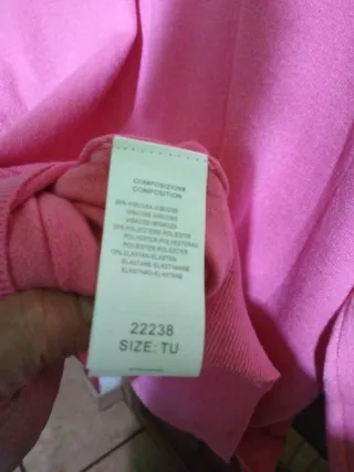 Maglietta donna lana e visco tg unica