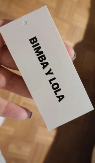 Bolso Bimba y Lola blanco y plateado