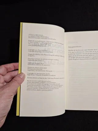 Rosa Sala Rose. La penúltima frontera