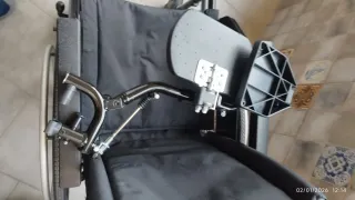 Silla de ruedas con extensor