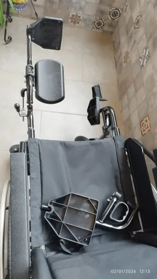 Silla de ruedas con extensor