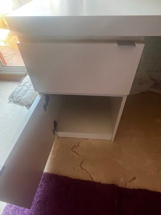 Escritorio Malm Blanco 140x65cm