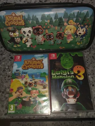 Nintendo Switch Lite Amarilla + Juegos