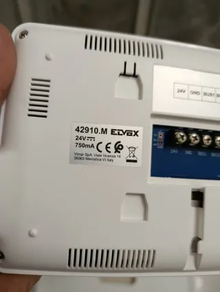 Monitor a colori ELVEX Bianco LCD 7