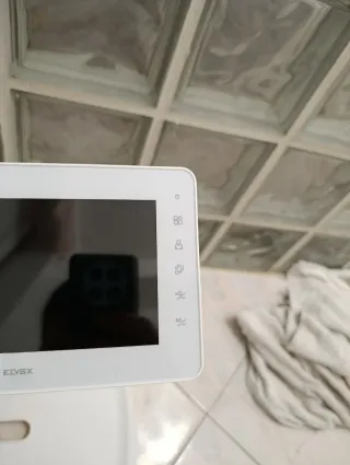 Monitor a colori ELVEX Bianco LCD 7