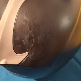 Casco de moto negro CABERG