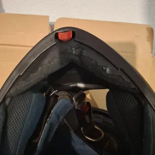 Casco de moto negro CABERG