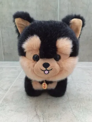 Peluche cachorro raza Yorkshire terrier  (NUEVO)