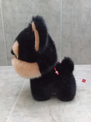 Peluche cachorro raza Yorkshire terrier  (NUEVO)