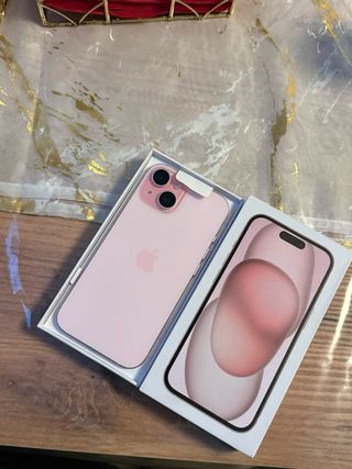 iPhone 15 128GB Rosa el móvil es nuevo