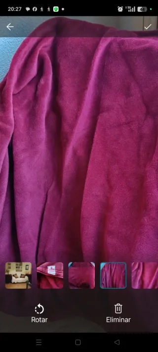 2 Faldas de mesa camilla 80 cm