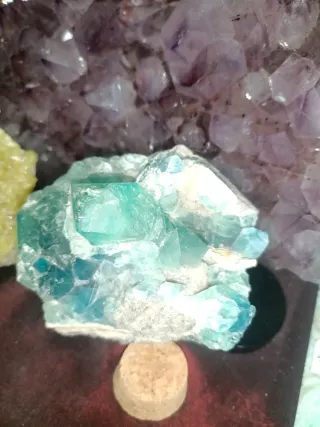 Lotto di zolfo e fluorite