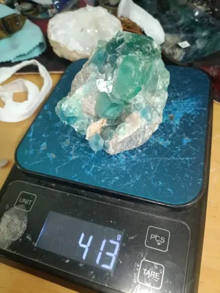Lotto di zolfo e fluorite