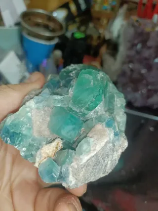 Lotto di zolfo e fluorite