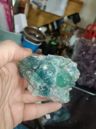 Lotto di zolfo e fluorite