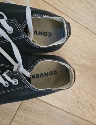 Converse nere uomo/donna