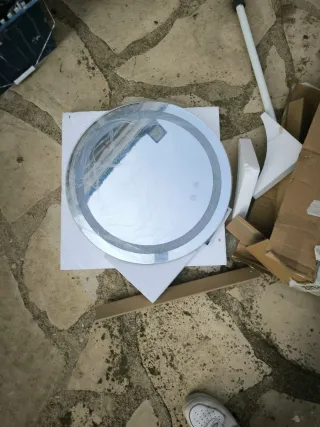 Espejo LED Redondo 50cm Nuevo