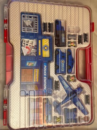 Maletín Policía con Coches.