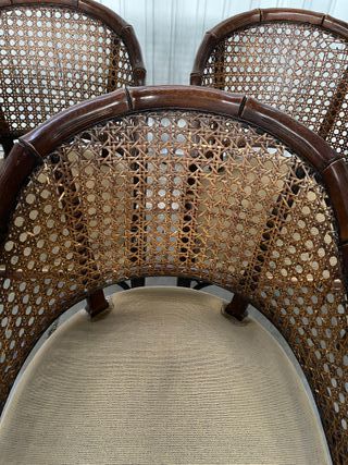 Sillone de Bambú y Rattan