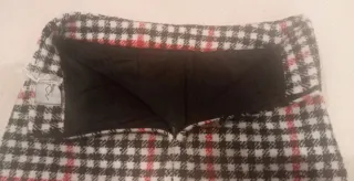 Mini gonna invernale in tweed/bouclé. Medium