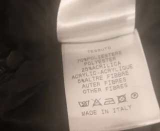 Mini gonna invernale in tweed/bouclé. Medium