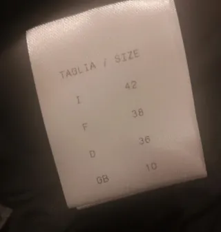 Mini gonna invernale in tweed/bouclé. Medium