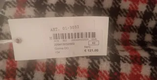 Mini gonna invernale in tweed/bouclé. Medium