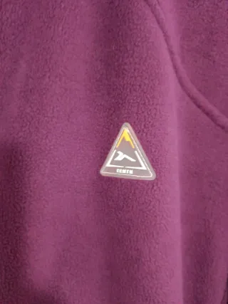 Chaqueta polar morada mujer Talla L