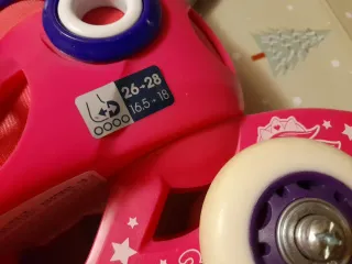 Pattini Oxelo Decathlon 26-28 Rosa/Blu