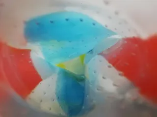 Jarrón Mdina Glass 80s 17x36cm