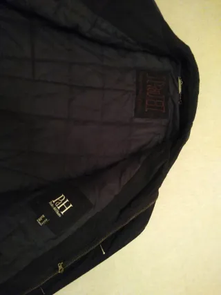 Cazadora Pedro del Hierro Hombre Negra.