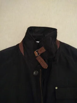 Cazadora Pedro del Hierro Hombre Negra.