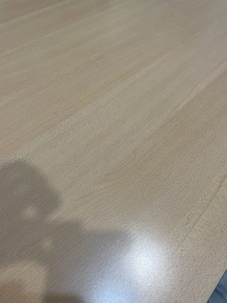 Mesa Duropal cocina/escritorio madera y metal