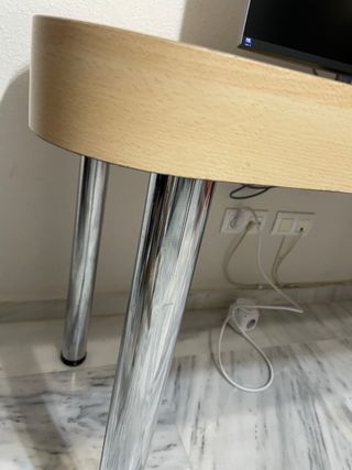 Mesa Duropal cocina/escritorio madera y metal