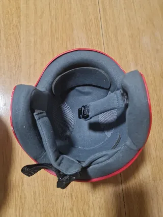 Casco de esquí infantil Ventura rojo 10 años