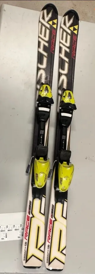 Esquís niño Fischer Race y botas Wezde